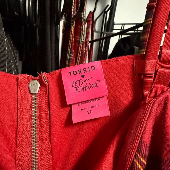 Torrid x Betsey Johnson Plaid Dress - Picture 3 of 3